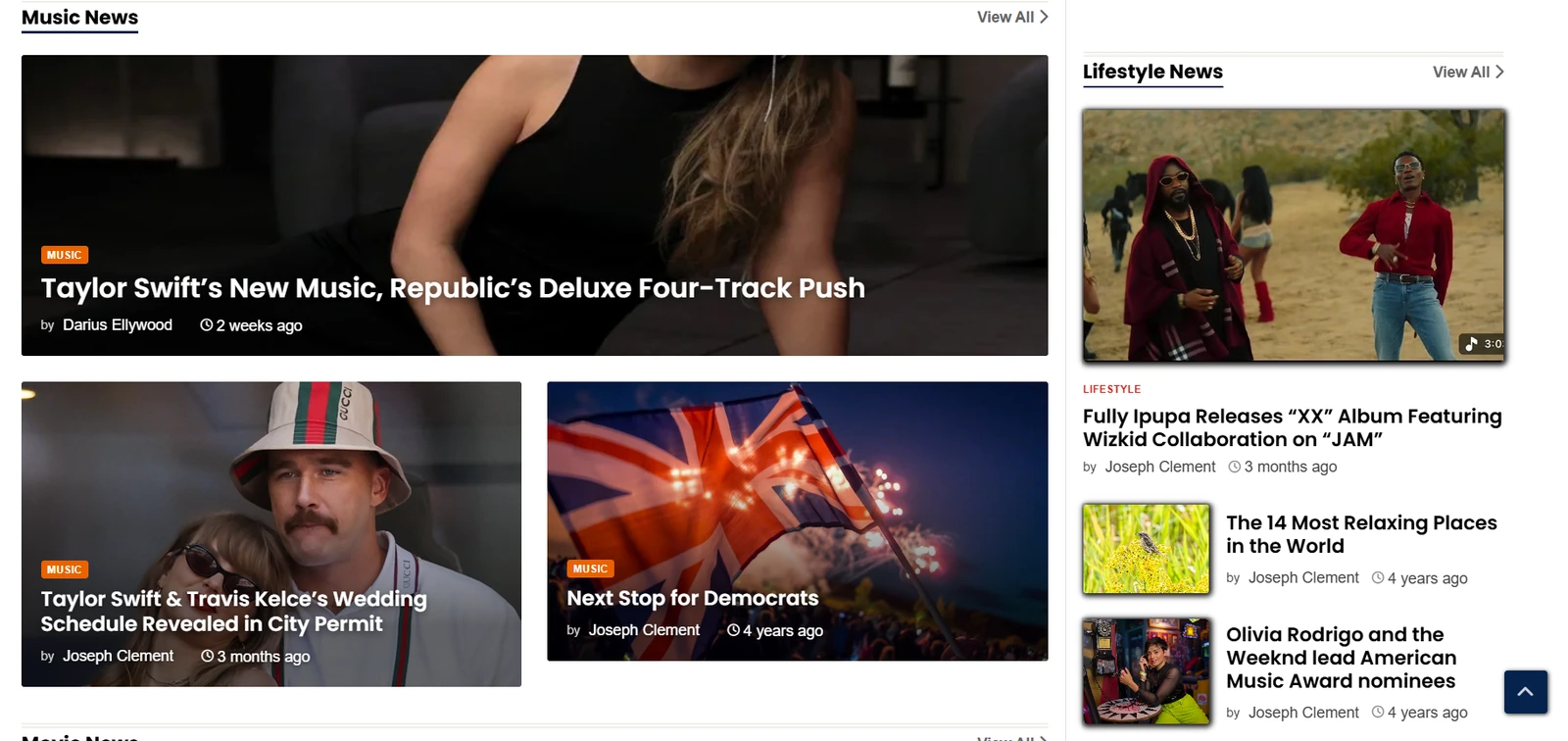 Music and lifestyle coverage under the Brievs identity